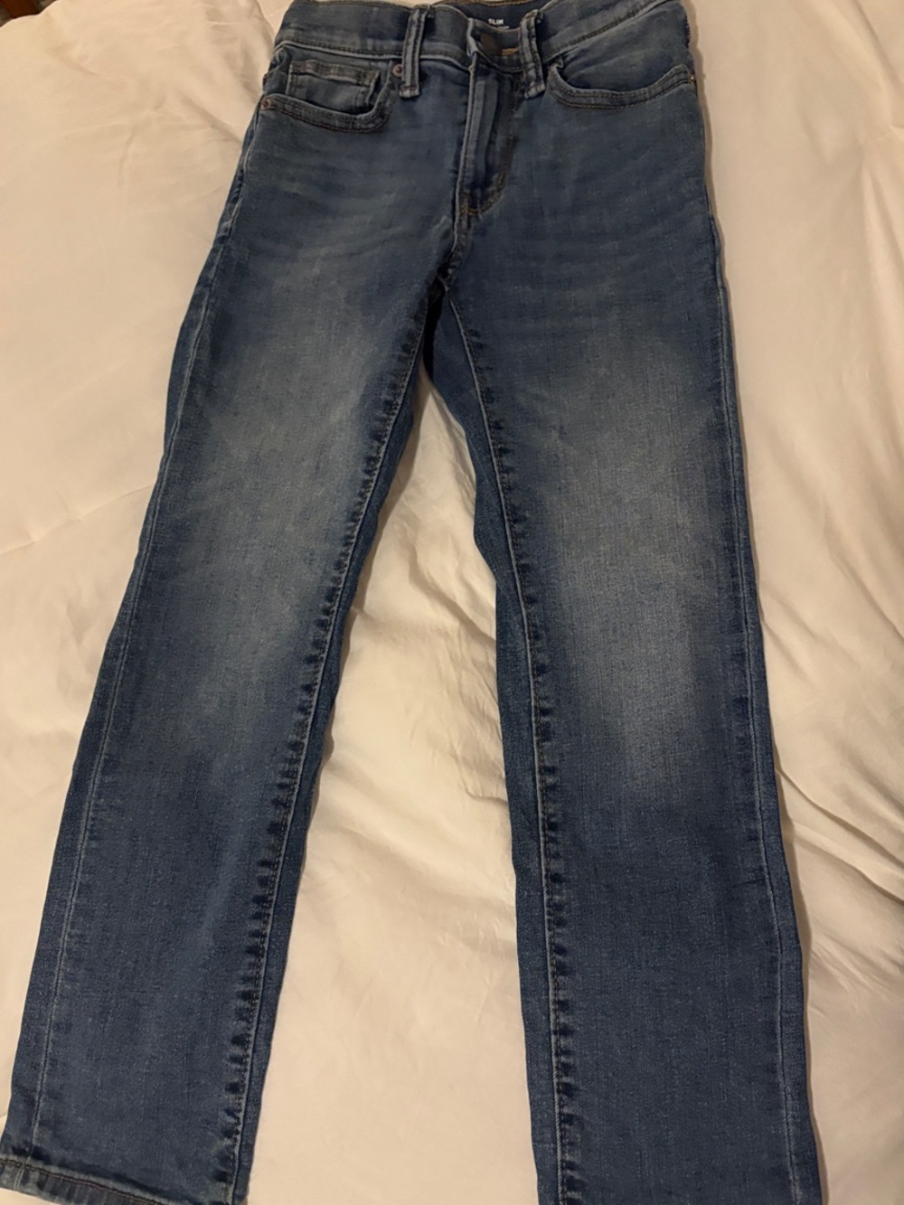 Old navy. Kids 8.Classic kids Mid-Rise Blue Straight Jeans